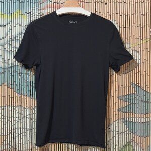 APT 9 Lounge Crew Neck Short Sleeve Cotton Blend T-Shirt, Black, Small